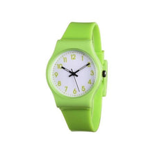 Load image into Gallery viewer, Quartz Watch Women  Reloj Mujer Fashion Simple  Sport  Wristwatches Silicone Round Case  Watch  18FEB7