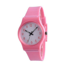 Load image into Gallery viewer, Quartz Watch Women  Reloj Mujer Fashion Simple  Sport  Wristwatches Silicone Round Case  Watch  18FEB7