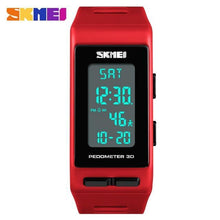 Load image into Gallery viewer, SKMEI Brand Mens Sports Watches Top Brand Luxury Pedometer Calorie Digital Watch Waterproof LED Electronic Wrist Watch Clock Men