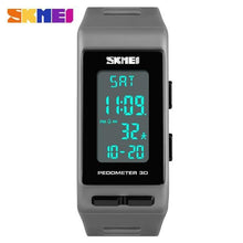Load image into Gallery viewer, SKMEI Brand Mens Sports Watches Top Brand Luxury Pedometer Calorie Digital Watch Waterproof LED Electronic Wrist Watch Clock Men