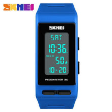 Load image into Gallery viewer, SKMEI Brand Mens Sports Watches Top Brand Luxury Pedometer Calorie Digital Watch Waterproof LED Electronic Wrist Watch Clock Men
