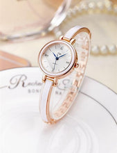 Load image into Gallery viewer, 2018 New JW Luxury Brand Quartz Women Watches Diamond Bracelet Ladies Dress Gold Wristwatch Hours Female clock relogio feminino