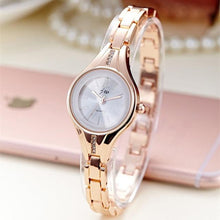 Load image into Gallery viewer, 2018 New JW Luxury Brand Quartz Women Watches Diamond Bracelet Ladies Dress Gold Wristwatch Hours Female clock relogio feminino