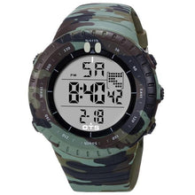 Load image into Gallery viewer, OTS 2018 New Digital Watch Men Sports Watches LED Military Army Camouflage Wrist Watch For Boy Waterproof Top Brand Man Watches