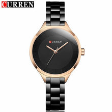 Load image into Gallery viewer, Curren 9015 Women Watches Luxury Rose Gold Full Steel Dress Jewelry Quartz Watch Ladies Fashion Elegant Clock Relogio Feminino