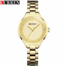 Load image into Gallery viewer, Curren 9015 Women Watches Luxury Rose Gold Full Steel Dress Jewelry Quartz Watch Ladies Fashion Elegant Clock Relogio Feminino