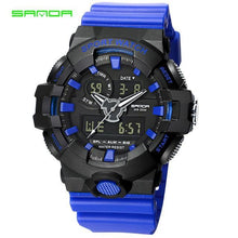 Load image into Gallery viewer, SANDA Brand New Luxury Watch Men LED Digital Waterproof Wristwatch Fashion G Casual Shock Military Sport Watches relojes hombre