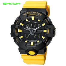 Load image into Gallery viewer, SANDA Brand New Luxury Watch Men LED Digital Waterproof Wristwatch Fashion G Casual Shock Military Sport Watches relojes hombre