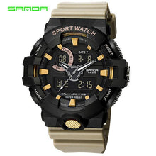 Load image into Gallery viewer, SANDA Brand New Luxury Watch Men LED Digital Waterproof Wristwatch Fashion G Casual Shock Military Sport Watches relojes hombre