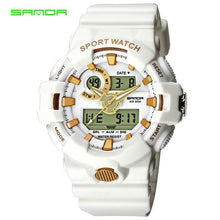 Load image into Gallery viewer, SANDA Brand New Luxury Watch Men LED Digital Waterproof Wristwatch Fashion G Casual Shock Military Sport Watches relojes hombre