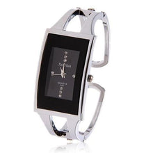 Load image into Gallery viewer, Women Bracelet Watch XINHUA Quartz Wristwatch Crystal Fashion Silver Casual Drop Ship Stainless Steel Relojes Mujer Bangle Clock