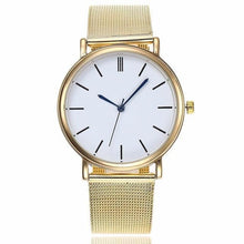 Load image into Gallery viewer, CCQ Brand Fashion Women Gold Silver Quartz Watch Casual Ladies Stainless Steel Watches Relogio Feminino Dropshipping