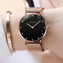 Load image into Gallery viewer, OLEVS Women Rose Gold Watches Female Watch Luxury Brand Stainless Steel Lady Wristwatch Ladies Quartz Clocks reloj mujer 2018