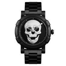 Load image into Gallery viewer, Skeleton Skull Watch Men Watches Luxury Brand Quartz Watch Sport Waterproof Stainless Steel Male Wristatch Reloj Militar Clock