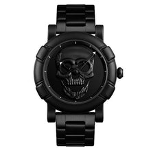 Load image into Gallery viewer, Skeleton Skull Watch Men Watches Luxury Brand Quartz Watch Sport Waterproof Stainless Steel Male Wristatch Reloj Militar Clock