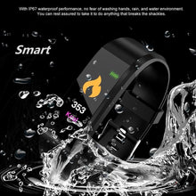 Load image into Gallery viewer, New 115 PLU Waterproof Sports Smart Watch Men Women Heart Rate Fitness Tracker Smart Wristbands For Android IOS Smart Bracelets