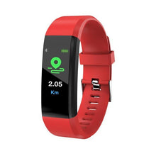 Load image into Gallery viewer, New 115 PLU Waterproof Sports Smart Watch Men Women Heart Rate Fitness Tracker Smart Wristbands For Android IOS Smart Bracelets