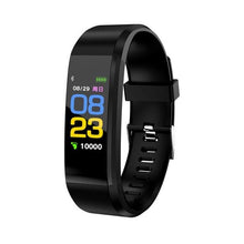 Load image into Gallery viewer, New 115 PLU Waterproof Sports Smart Watch Men Women Heart Rate Fitness Tracker Smart Wristbands For Android IOS Smart Bracelets