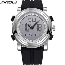 Load image into Gallery viewer, SINOBI Sport Watches for Men Silicone Strap Brand Digital-Watch 2018 noctilucous Waterproof Luxury Watch Men Relogios Masculinos