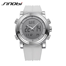 Load image into Gallery viewer, SINOBI Sport Watches for Men Silicone Strap Brand Digital-Watch 2018 noctilucous Waterproof Luxury Watch Men Relogios Masculinos