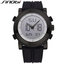 Load image into Gallery viewer, SINOBI Sport Watches for Men Silicone Strap Brand Digital-Watch 2018 noctilucous Waterproof Luxury Watch Men Relogios Masculinos