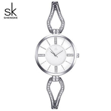 Load image into Gallery viewer, Shengke Top Brand Luxury Crystal Bracelet Watches Women Clock Quartz Watch Relogio Feminino 2018 SK Ladies Dress Watch #K0020