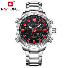 Load image into Gallery viewer, NAVIFORCE Quartz Wristwatch Mens Watches Top Brand Luxury Sport Military Watch Men Clock Stainless Waterproof relogio masculino