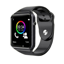 Load image into Gallery viewer, A1 Smart Watch Bluetooth WristWatch Sport Pedometer With SIM Camera Smartwatch For Android Smartphone Russia T15 PK DZ09 Q18 X6