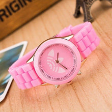 Load image into Gallery viewer, Relojes Fashion Casual Geneva women sports Watch Hot sale Multiple Colour jelly silicone Lady Dress quartz watch Zegarki