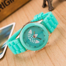 Load image into Gallery viewer, Relojes Fashion Casual Geneva women sports Watch Hot sale Multiple Colour jelly silicone Lady Dress quartz watch Zegarki