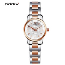 Load image into Gallery viewer, SINOBI Brand Fashion Women Watches 32mm Dial Diameter Luxury Quartz Watch Women Reloj Mujer Party Ladies Watch Montre Femme 2018