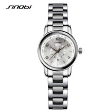 Load image into Gallery viewer, SINOBI Brand Fashion Women Watches 32mm Dial Diameter Luxury Quartz Watch Women Reloj Mujer Party Ladies Watch Montre Femme 2018