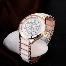 Load image into Gallery viewer, Rose Gold Wrist Watch Women's Watches Luxury Ladies Watch Women Watches Stainless Steel Clock zegarek damski relogio feminino