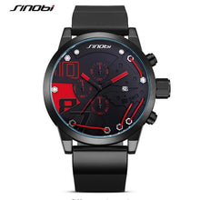 Load image into Gallery viewer, SINOBI Luxury Mens Watches Chronograph Sport Watch Men Watch Men's Watch Clock erkek kol saati reloj hombre relogio masculino