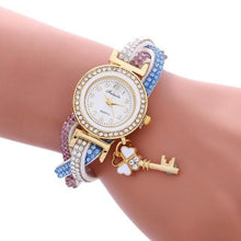 Load image into Gallery viewer, Women Causal Watches Ladies Bracelet Wrap Around Padlock Rhinestone Quartz Wrist Watch relogio feminino zegarek damski 2018 New