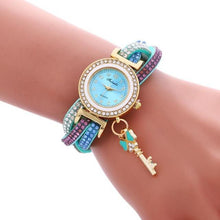 Load image into Gallery viewer, Women Causal Watches Ladies Bracelet Wrap Around Padlock Rhinestone Quartz Wrist Watch relogio feminino zegarek damski 2018 New