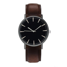 Load image into Gallery viewer, Luxury Leather Quartz Watch Men Sport Casual Fashion Ultra Thin Dial Women Wristwatch Mens Business Watches Hours Clock Relogio