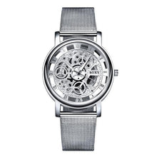 Load image into Gallery viewer, SOXY Wrist Watch Men Mesh Belt Women Unisex Quartz Watches Fashion Designer Hollow Watch relogio feminino montre femme 2018