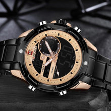 Load image into Gallery viewer, NAVIFORCE Men Sports Watches Fashion LED Digital Quartz Wrist Watches Luxury Top Brand Waterproof Clock Male Relogio Masculino