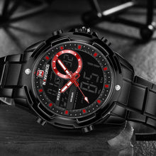 Load image into Gallery viewer, NAVIFORCE Men Sports Watches Fashion LED Digital Quartz Wrist Watches Luxury Top Brand Waterproof Clock Male Relogio Masculino