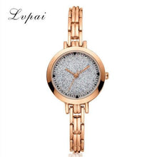 Load image into Gallery viewer, Lvpai Brand Fashion Women Watch Stainless Steel Bracelet Rhinestone Clock  Women Dress watch Business Quartz Wrist Watch
