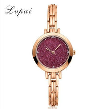 Load image into Gallery viewer, Lvpai Brand Fashion Women Watch Stainless Steel Bracelet Rhinestone Clock  Women Dress watch Business Quartz Wrist Watch