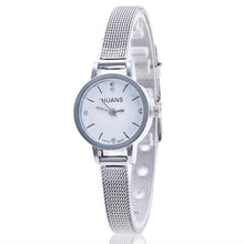 Load image into Gallery viewer, Aimecor Bracelet Watch Women Fashion Mesh Band Clock Ladies Silver Stainless Steel Mesh Band Wrist Watch