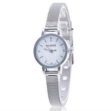 Load image into Gallery viewer, Aimecor Bracelet Watch Women Fashion Mesh Band Clock Ladies Silver Stainless Steel Mesh Band Wrist Watch