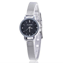 Load image into Gallery viewer, Aimecor Bracelet Watch Women Fashion Mesh Band Clock Ladies Silver Stainless Steel Mesh Band Wrist Watch