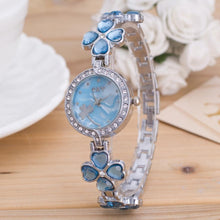 Load image into Gallery viewer, Exquisite New Fashion Women's Bracelet Watch Minimalism Rhinestone Golden Stainless Steel Wrist Watches Casual Stylish reloj B7