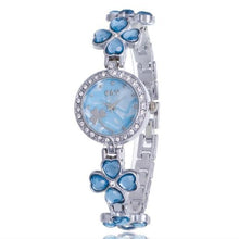 Load image into Gallery viewer, Exquisite New Fashion Women's Bracelet Watch Minimalism Rhinestone Golden Stainless Steel Wrist Watches Casual Stylish reloj B7