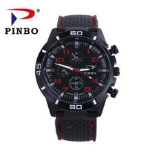 Load image into Gallery viewer, Mens Watches Top Brand Luxury Quartz wristwatches Men Fashion Silicone strap outdoor military Sport clock men zegarki meskie