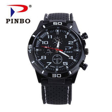 Load image into Gallery viewer, Mens Watches Top Brand Luxury Quartz wristwatches Men Fashion Silicone strap outdoor military Sport clock men zegarki meskie