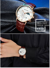 Load image into Gallery viewer, Men's watch automatic non-mechanical steel business performance good totem design high efficiency